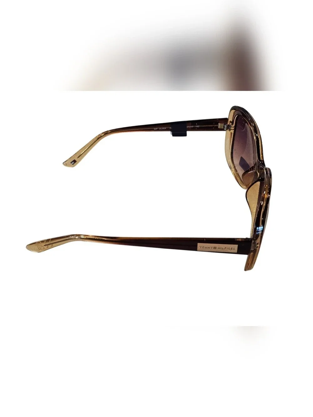 Tommy Hilfiger Women's Brown Gradient Oversized Sunglasses, New! - Picture 6 of 6